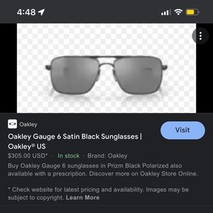 Oakley Gauge 6 Sunglasses